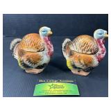 Ceramic turkey Salt and pepper and more