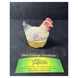 Antique Kids Rattle Chicken