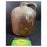 Stoneware Brown Jug with Handle