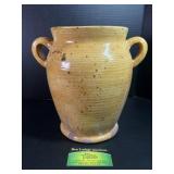 Yellow Ceramic Vase