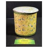 Decorative metal tin - sourced from Southern Franc