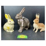 Antique Bunny decor