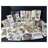 Handmade Ephemera Tags & Cards Collection