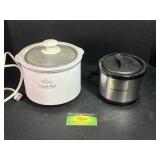 Rival and Hamilton Beach Small Crock Pots