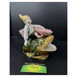 Porcelain Figurine by Goebel of Boy & Frog
