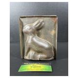 Hinged Metal Bunny Mold