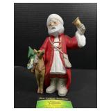 Ceramic Santa figurine