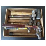 7 hammers and 1 mallet