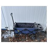 Fold Up Rolling Beach Cart