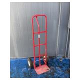 Red Metal Hand Truck