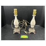 2 Porcelain Table Lamps