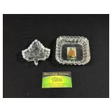 The Clinic Rochester Minnesota & Leaf Ashtrays