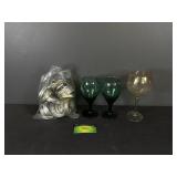 Wine Glasses & Ball Jar Lids