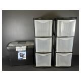 Plastic storage drawers & Sterilite file storage