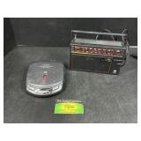 Aiwa CD Player and GE Radio
