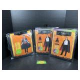 3 Menï¿½s Vampire and Capes Halloween Costumes