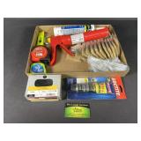 Tape Measures, Caulk Guns, and More