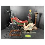 Christmas Decor Sleds
