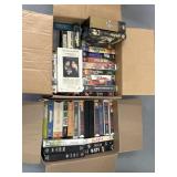 2 Large Boxes of VHS Tapes