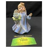 Lefton July birthday music box girl