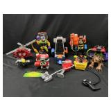 Fisher price and Mattel Rescue Heroï¿½s Character