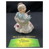 Lefton January birthday girl figurine