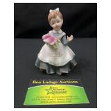 Lefton April birthday girl figurine