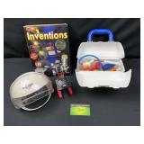 Science Wiz inventions, Tasco microscope & more