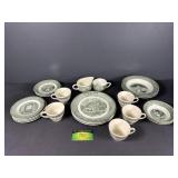 Currier and Ives Gristmill and more dinnerware