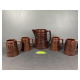 Bar set, Steins and Pitcher