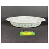 Pyrex Snowflake white 53 dish