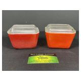 Pyrex Red ï¿½Fridgieï¿½ fridge Dishes