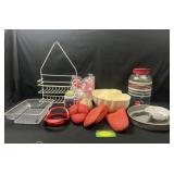 Silicone oven mitts, egg cookers, and more