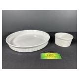 Corningware Ramekin/ Tart Dish and other