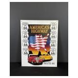 Route 66 Metal Sign
