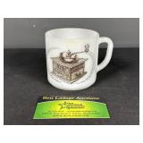 Federal glass Moormans Coffee Cups