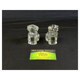 UV Glass Sitting Dogs