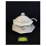 Heritage White Soup Tureen
