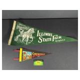 Vintage Illinois State Fair & Springfield