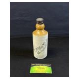 Small Vintage Stoneware Bottle