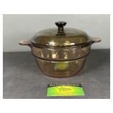 Pyrex Visionware bean pot