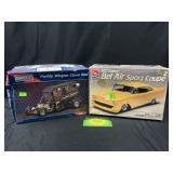 Monogram and ERTL Paddy Wagon and Bel Air model