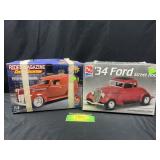 ERTL 40 Ford Woodie and 34 Ford Street Rod models