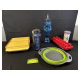 Box Of Water Bottles & More