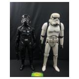Storm Trooper and Tie Fighter pilot