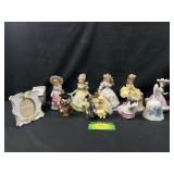 Lefton girl figurines and more