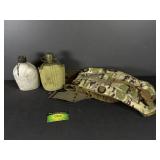 Water Backpack With Canteens