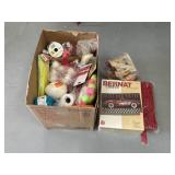 Box of Craft Supplies