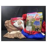 Sock Monkey and Cowgirl costumes