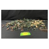 Plastic toy soldiers